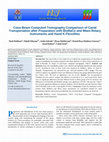 Research paper thumbnail of Cone-Beam Computed Tomography Comparison of Canal Transportation after Preparation with BioRaCe and Mtwo Rotary Instruments and Hand K-Flexofiles