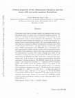 Research paper thumbnail of Critical properties of two-dimensional Josephson-junction arrays with zero-point quantum fluctuations