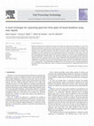 Research paper thumbnail of A novel technique for separating glycerine from palm oil-based biodiesel using ionic liquids