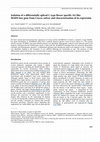 Research paper thumbnail of Isolation of a differentially spliced C-type flower specific AG -like MADS-box gene from Crocus sativus and characterization of its expression