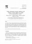 Research paper thumbnail of Tsallis information measure applied to the analysis of EEG signals in a model of the somatosensory system