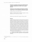 Research paper thumbnail of Solución al problema del despacho hidrotérmico mediante simulación de Monte Carlo y punto interior