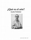 Research paper thumbnail of Qué es el arte