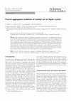 Research paper thumbnail of Fractal aggregates evolution of methyl red in liquid crystal