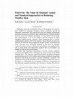 Research paper thumbnail of Firewise: The Value of Voluntary Action and Standard Approaches to Reducing Wildfire Risk