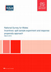 Research paper thumbnail of Monetary incentives for survey participation: split sample experiment and response propensity approach (Hanson & Sullivan, 2016)