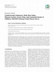 Research paper thumbnail of Cardiovascular Endurance, Body Mass Index, Physical Activity, Screen Time, and Carotenoid Intake of Children: NHANES National Youth Fitness Survey