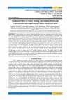 Research paper thumbnail of Combined Effect of Water Retting and Sodium Hydroxide Concentration on Properties of Luffa Cylindrica Fibres