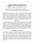 Research paper thumbnail of Measuring radiation of small electronic equipment in three-dimensional TEM cells