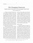 Research paper thumbnail of The Changing Classroom Vedanta Kesari December 2016.pdf