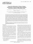 Research paper thumbnail of Toward the Authentication of Wines of Nemea Denomination of Origin through Cleaved Amplified Polymorphic Sequence (CAPS)-Based Assay