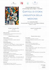 Research paper thumbnail of Capitoli di storia linguistica della medicina