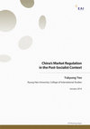 Research paper thumbnail of China's Market Regulation in the Post-Socialist Context