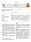 Research paper thumbnail of Kinetics of pyrolysis and combustion of oil shale sample from thermogravimetric data