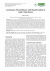 Research paper thumbnail of Autoimmune Thyroid Disease with Hypothyroidism in Adult Celiac Disease