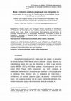 Research paper thumbnail of Moda e indústria criativa: a implicação dos intérpretes na construção de cenários de futuro para a criatividade como tendência sociocultural