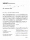 Research paper thumbnail of A content citizen health management system: a tele-health and tele-care prototype portal for the public