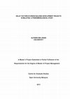 Research paper thumbnail of DELAY FACTORS IN GREEN BUILDING DEVELOPMENT PROJECTS IN MALAYSIA: A PHENOMENOLOGICAL STUDY