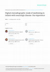 Research paper thumbnail of Digital cineradiographic study of swallowing in patients with amyotrophic lateral sclerosis