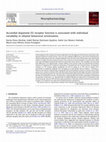 Research paper thumbnail of Accumbal dopamine D2 receptor function is associated with individual variability in ethanol behavioral sensitization