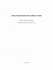 Research paper thumbnail of Islami, fundamentalizmi dhe tradhtimi i traditës