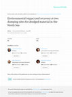 Research paper thumbnail of Environmental impact and recovery at two dumping sites for dredged material in the North Sea