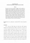 Research paper thumbnail of Paradigms Lost: integrating history and organization studies