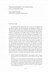 Research paper thumbnail of Chris Thornhill - Niklas Luhmann y la sociología de la constitución