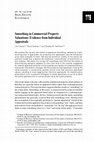 Research paper thumbnail of Smoothing in commercial property valuations: Evidence from individual appraisals