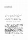 Research paper thumbnail of Book Review: Fighting Epidemics with Information and Laws: The Case of SARS in China A Review of Chinese Law on SARS (Co-Authored by Brian T. Bagley)