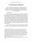 Research paper thumbnail of El rol del juez ambiental. Ensayo de normas y jurisprudencia argentina.