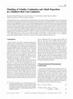 Research paper thumbnail of Modeling of volatiles combustion and alkali deposition in a fluidized bed coal combustor