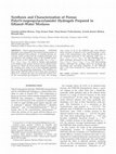 Research paper thumbnail of Synthesis and Characterization of Porous Polyurethane-Chitosan Blends