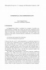 Research paper thumbnail of Conditionals and compositionality