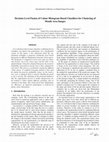 Research paper thumbnail of Decision Level Fusion of Colour Histogram Based Classifiers for Clustering of Mouth Area Images