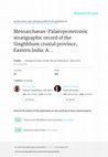 Research paper thumbnail of Mesoarchaean-Palaeoproterozoic stratigraphic record of the Singhbhum crustal province, eastern India: a synthesis