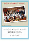 Research paper thumbnail of Séminaire - Approches sociologiques des armées - 2016-2017