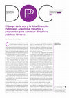 Research paper thumbnail of El juego de la oca y la Alta Dirección Pública en Argentina. Desafíos y propuestas