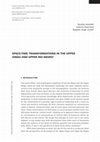 Research paper thumbnail of SPACE-TIME TRANSFORMATIONS IN THE UPPER XINGU AND UPPER RIO NEGRO 1