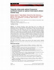 Research paper thumbnail of Towards chip-scale optical frequency synthesis based on optical heterodyne phase- locked loop