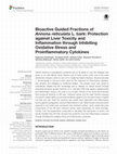 Research paper thumbnail of Bioactive Guided Fractions of Annona reticulata L. bark: Protection against Liver Toxicity and Inflammation through Inhibiting Oxidative Stress and Proinflammatory Cytokines