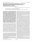 Research paper thumbnail of Intracellular sequestration of sodium by a novel Na+/H+ exchanger in yeast is enhanced by mutations in the plasma membrane H+-ATPase