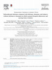 Research paper thumbnail of Subsyndromal delirium compared with delirium, dementia, and subjects without delirium or dementia in elderly general hospital admissions and nursing home residents