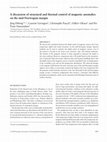 Research paper thumbnail of A discussion of structural and thermal control of magnetic anomalies on the mid‐Norwegian margin