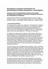 Research paper thumbnail of Die Diaspora im modernen Griechenland und gemeinnützige Aktivitäten (Euergetismus = Wohl-tätigkeit).