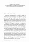 Research paper thumbnail of RINTRACCIARE L'INVISIBILE. LA LEZIONE DI LUCIO GAMBI NELLA STORIA DELLA CARTOGRAFIA ITALIANA