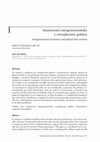 Research paper thumbnail of Instituciones intergeneracionales y cortoplacismo político (RECP, 2016)