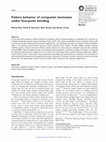 Research paper thumbnail of Failure behavior of composite laminates under four-point bending