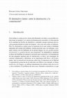 Research paper thumbnail of El diminutivo latino: entre la denotación y la connotación