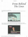 Research paper thumbnail of From Behind Lines